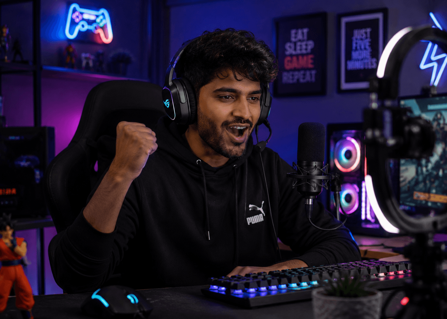 Gaming creators on CloutROI